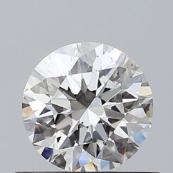 Diament szlif okrągły, 0.56ct, SI1, I, GIA 7538405680