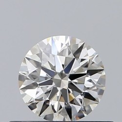 Diament szlif okrągły, 0.42ct, VVS2, H, GIA 2536578991