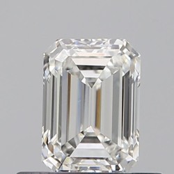 Diament szlif szmaragdowy, 0.51ct, VVS2, G, GIA 1539839108