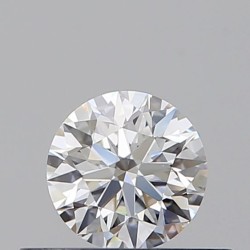 Diament szlif okrągły, 0.32ct, VVS2, E, GIA 7536701342