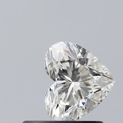 Diament serce, 0.6ct, VS1, I, GIA 7536838441