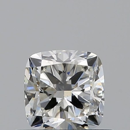 Diament szlif poduszkowy brylantowy, 0.52ct, SI2, I, GIA 3535832643