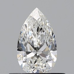 Diament szlif gruszkowy, 0.4ct, VS1, F, GIA 6532832141