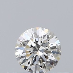 Diament szlif okrągły, 0.3ct, VS2, H, GIA 6535776017