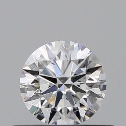 Diament szlif okrągły, 0.44ct, SI2, F, GIA 7538772649