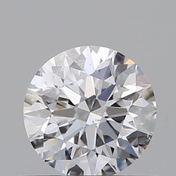 Diament szlif okrągły, 0.6ct, SI2, D, GIA 6535774014