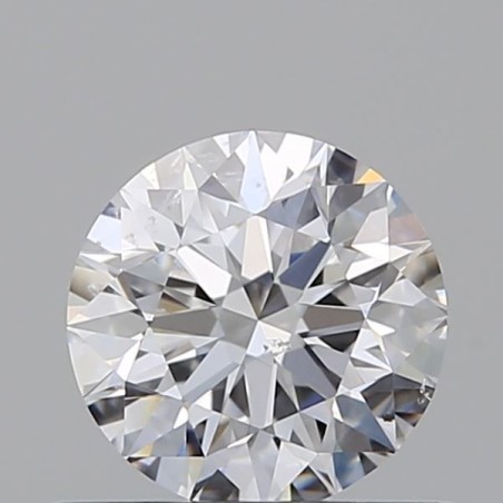 Diament szlif okrągły, 0.6ct, SI2, D, GIA 6535774014