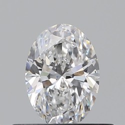 Diament szlif owalny, 0.4ct, SI1, D, GIA 7536776462