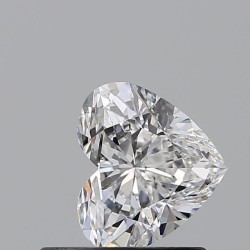 Diament serce, 0.61ct, SI2, E, GIA 5533832642