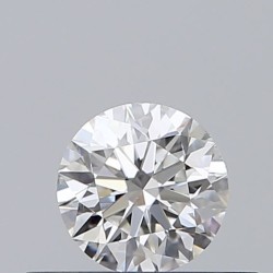 Diament szlif okrągły, 0.3ct, SI1, E, GIA 7536833031