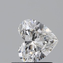 Diament serce, 0.7ct, VS2, F, GIA 7531832640