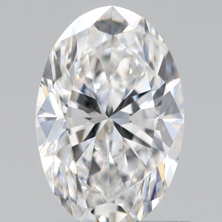 Diament szlif owalny, 0.7ct, SI1, D, GIA 2507495555