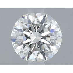 Diament szlif okrągły, 0.33ct, VVS1, E, GIA 6532652257