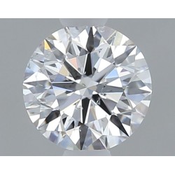 Diament szlif okrągły, 0.4ct, SI1, D, HRD 250000209516