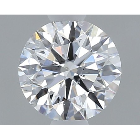Diament szlif okrągły, 0.4ct, SI1, D, HRD 250000209516