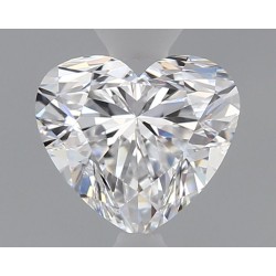 Diament serce, 0.45ct, VS2, D, GIA 5533361744