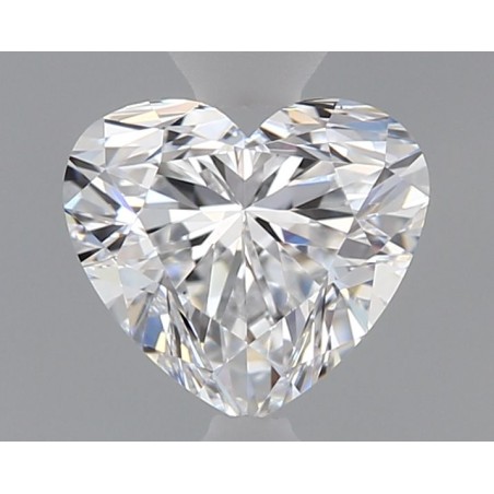 Diament serce, 0.45ct, VS2, D, GIA 5533361744