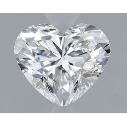 Diament serce, 0.7ct, VVS1, F, GIA 6531600139