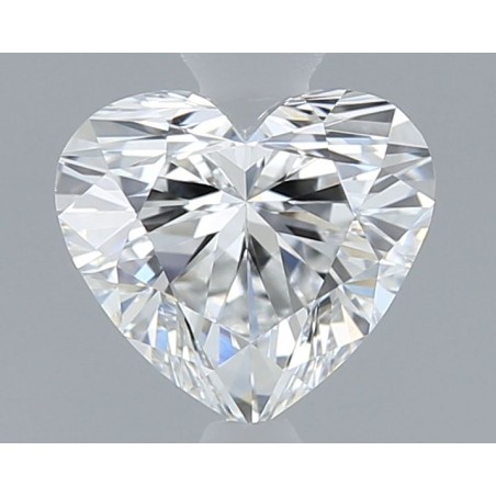 Diament serce, 0.5ct, VS1, F, GIA 3535358793