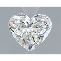 Diament serce, 0.7ct, VS1, H, GIA 2537565530