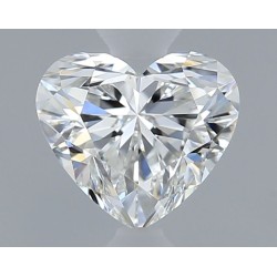 Diament serce, 0.4ct, VS2, F, GIA 2537613396