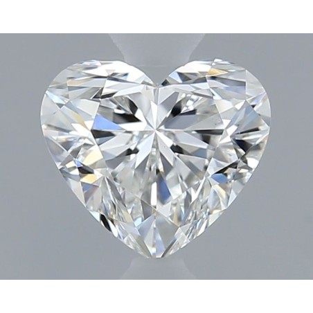 Diament serce, 0.4ct, VS2, F, GIA 2537613396