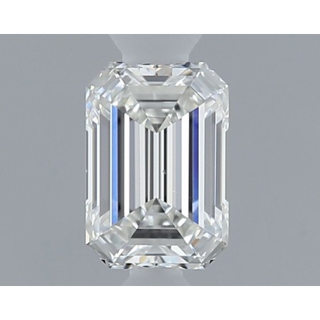 Diament szlif szmaragdowy, 0.3ct, VS2, G, GIA 7531600352