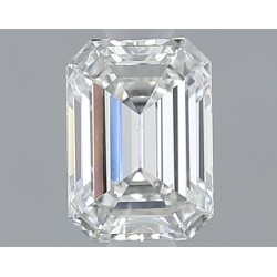 Diament szlif szmaragdowy, 0.4ct, SI1, H, GIA 2526741604