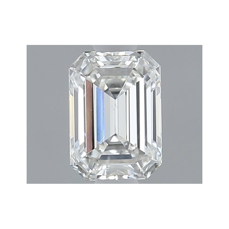 Diament szlif szmaragdowy, 0.4ct, SI1, H, GIA 2526741604