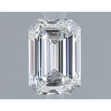 Diament szlif szmaragdowy, 0.5ct, VS1, F, GIA 6532707280