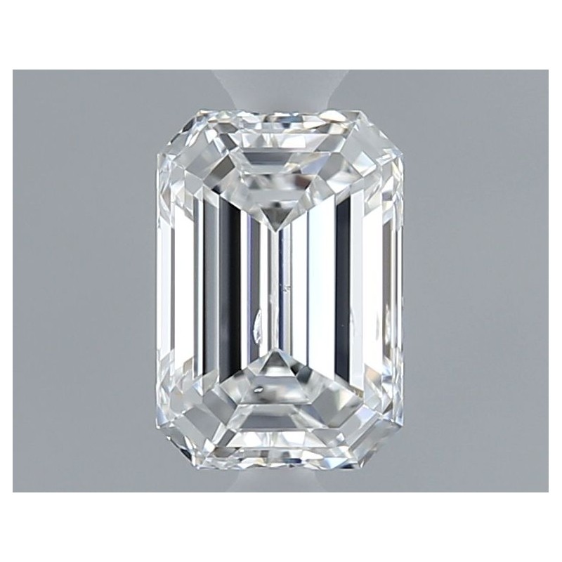 Diament szlif szmaragdowy, 0.51ct, SI2, E, GIA 1538650072
