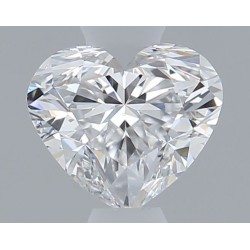 Diament serce, 0.4ct, SI1, D, GIA 7523628035