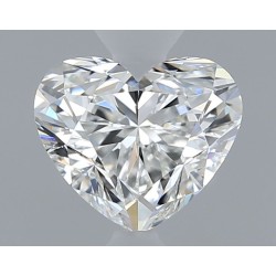 Diament serce, 0.5ct, VS1, F, GIA 6532623725