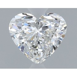 Diament serce, 0.5ct, VS1, G, GIA 6531761839