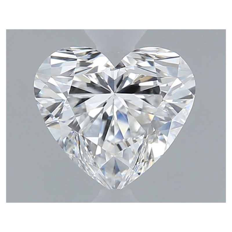 Diament serce, 0.6ct, VS1, E, GIA 7536761989