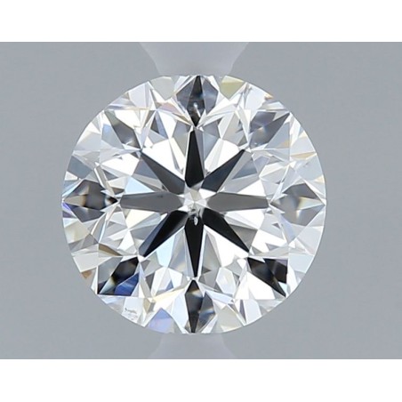 Diament szlif okrągły, 0.5ct, SI1, F, GIA 2536796027
