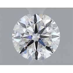 Diament szlif okrągły, 0.4ct, SI1, F, GIA 7536608361