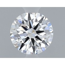 Diament szlif okrągły, 0.33ct, VVS1, E, GIA 7538659449