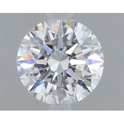 Diament szlif okrągły, 0.55ct, SI1, F, GIA 7538204344