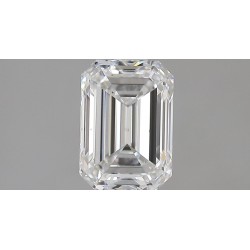 Diament szlif szmaragdowy, 1.5ct, VS2, F, GIA 6532861703