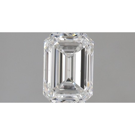 Diament szlif szmaragdowy, 1.5ct, VS2, F, GIA 6532861703
