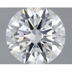 Diament szlif okrągły, 0.53ct, VS2, H, IGI 689512680