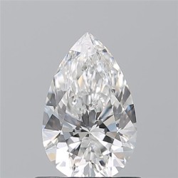 Diament szlif gruszkowy, 0.73ct, VVS1, E, GIA 7536630631