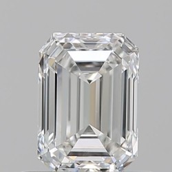 Diament szlif szmaragdowy, 0.73ct, VVS2, H, GIA 6532162321