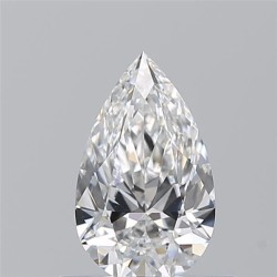 Diament szlif gruszkowy, 0.52ct, VS1, E, GIA 6532167583