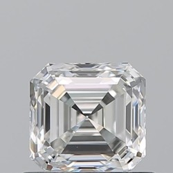 Diament asscher, 0.7ct, VS1, H, GIA 1537729734