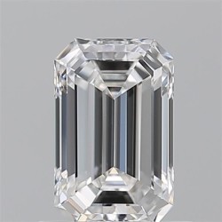 Diament szlif szmaragdowy, 0.74ct, VS1, F, GIA 7533808990
