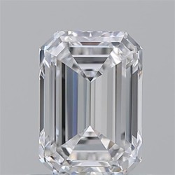 Diament szlif szmaragdowy, 0.9ct, VVS1, D, GIA 7538808799