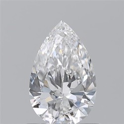 Diament szlif gruszkowy, 0.78ct, VS1, D, GIA 3535753981