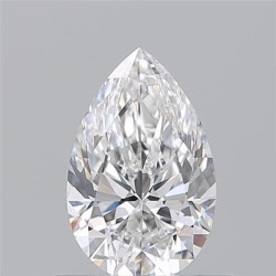 Diament szlif gruszkowy, 0.72ct, VS1, E, GIA 6535835654